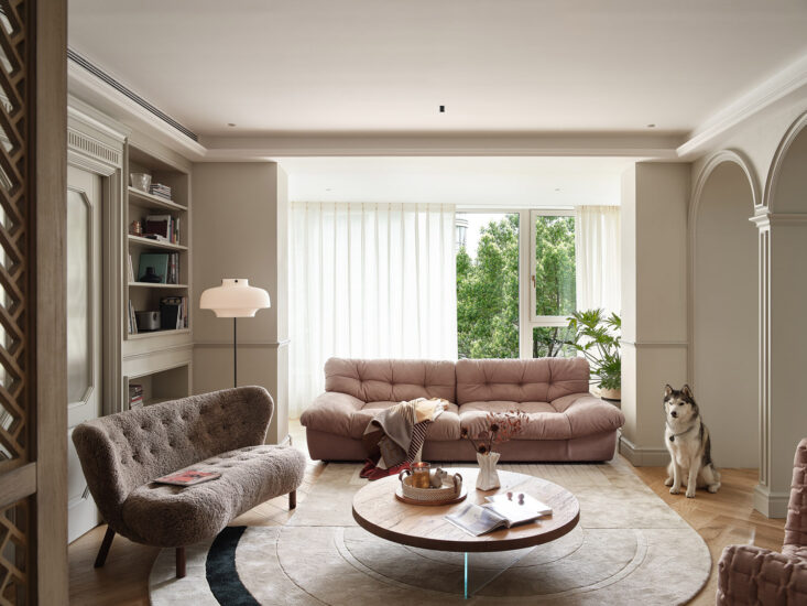 示觉设计 | 200㎡上海，南京西路大平层-藏有“半亩花田”