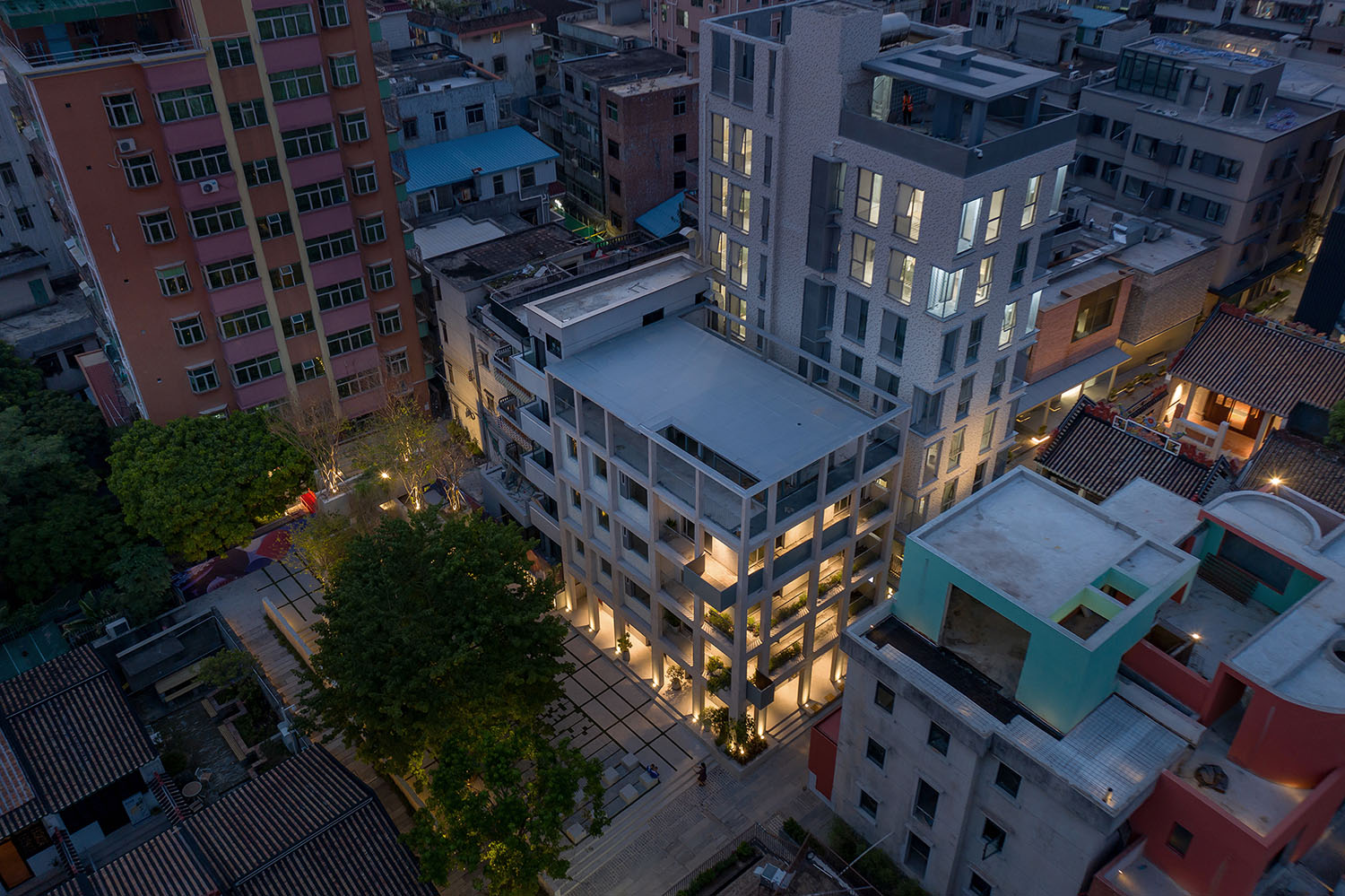 古城改造,城市更新,建筑改造,深港建筑双年展,南头古城改造,以“光”赋形理想城市的精神领地,南头古城,深圳,GD大观国际