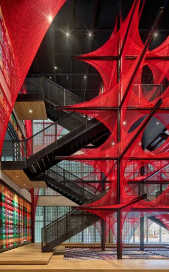 风合睦晨空间设计｜湖南张家界中国土家织锦艺术博物馆-土家之花