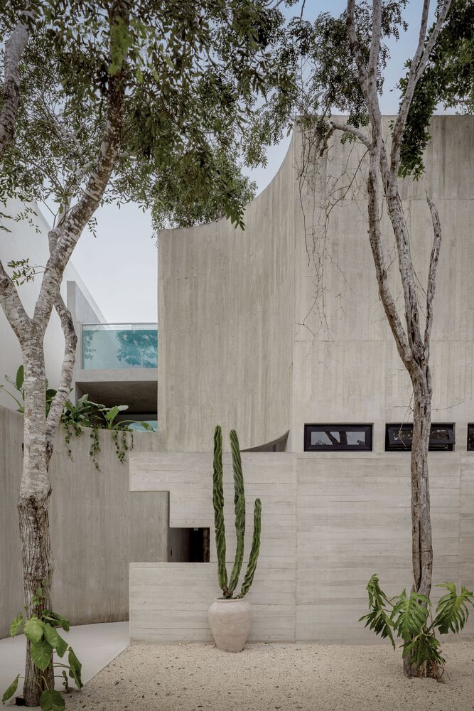 别墅设计,极简风格别墅设计,Espacio 18 Arquitectura,国外别墅设计案例,墨西哥,度假别墅,极简风格别墅,445㎡,解构主义