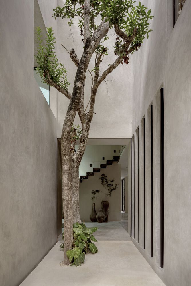 别墅设计,极简风格别墅设计,Espacio 18 Arquitectura,国外别墅设计案例,墨西哥,度假别墅,极简风格别墅,445㎡,解构主义