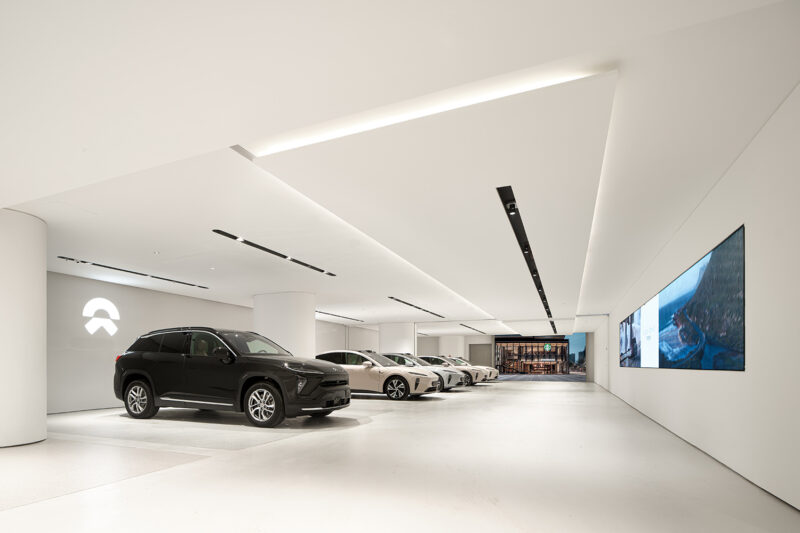 泊赫设计 | 长沙蔚来交付中心梅溪新天地