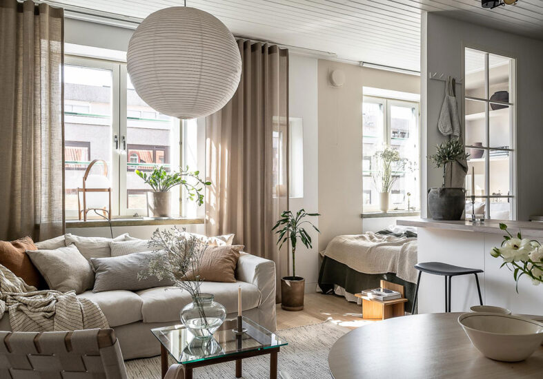 Alvhem | 35㎡ ，幸福感爆棚的温馨单身小宅！