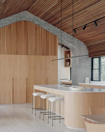 Pandolfini Architects｜墨尔本温馨原木色郊区生活别墅