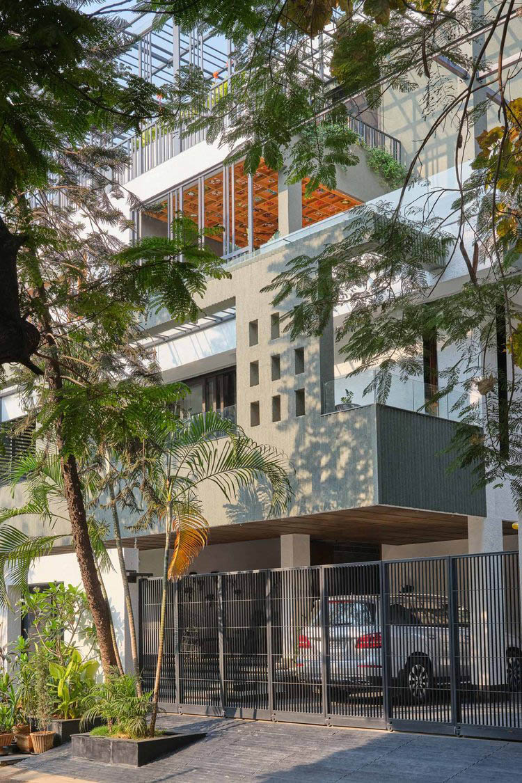 NaaV studio,别墅设计,海得拉巴,传统元素,940㎡,别墅设计方案,国外别墅设计案例,印度