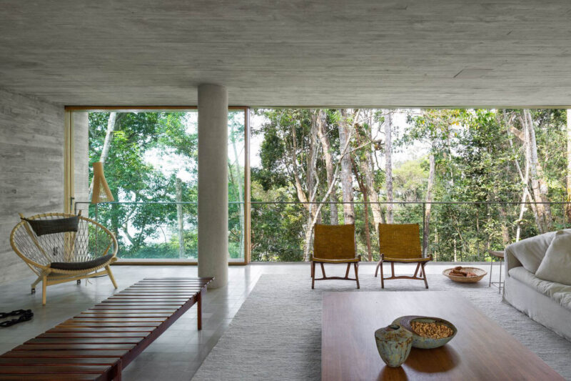 studio mk27｜巴西圣保罗全开放式森林景观别墅