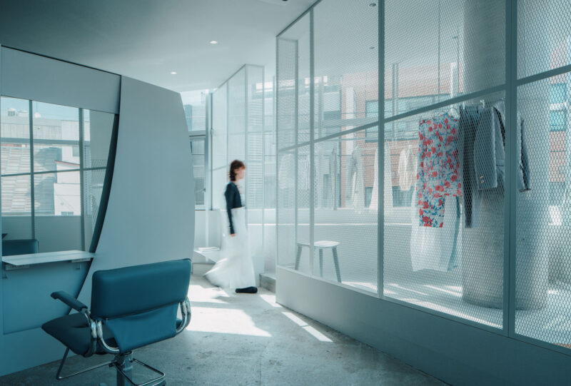 FATHOM | 94㎡，日本广岛kiow美发沙龙店+商店设计