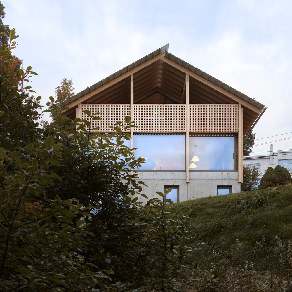住宅设计,别墅设计案例,R21 Arkitekter,挪威,极简主义,国外住宅设计案例,350㎡,清水混凝土,海景别墅