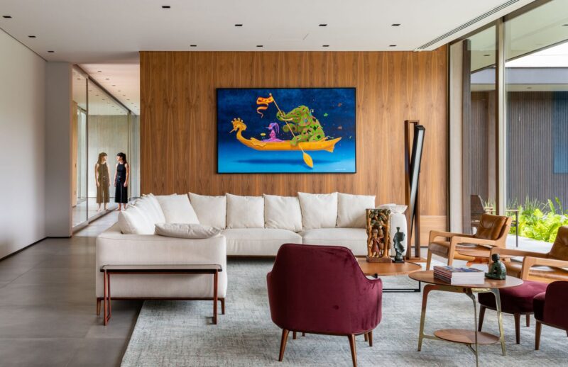 Alexandre Chaguri Arquitetura | 1200㎡，巴西开放式山景平层别墅