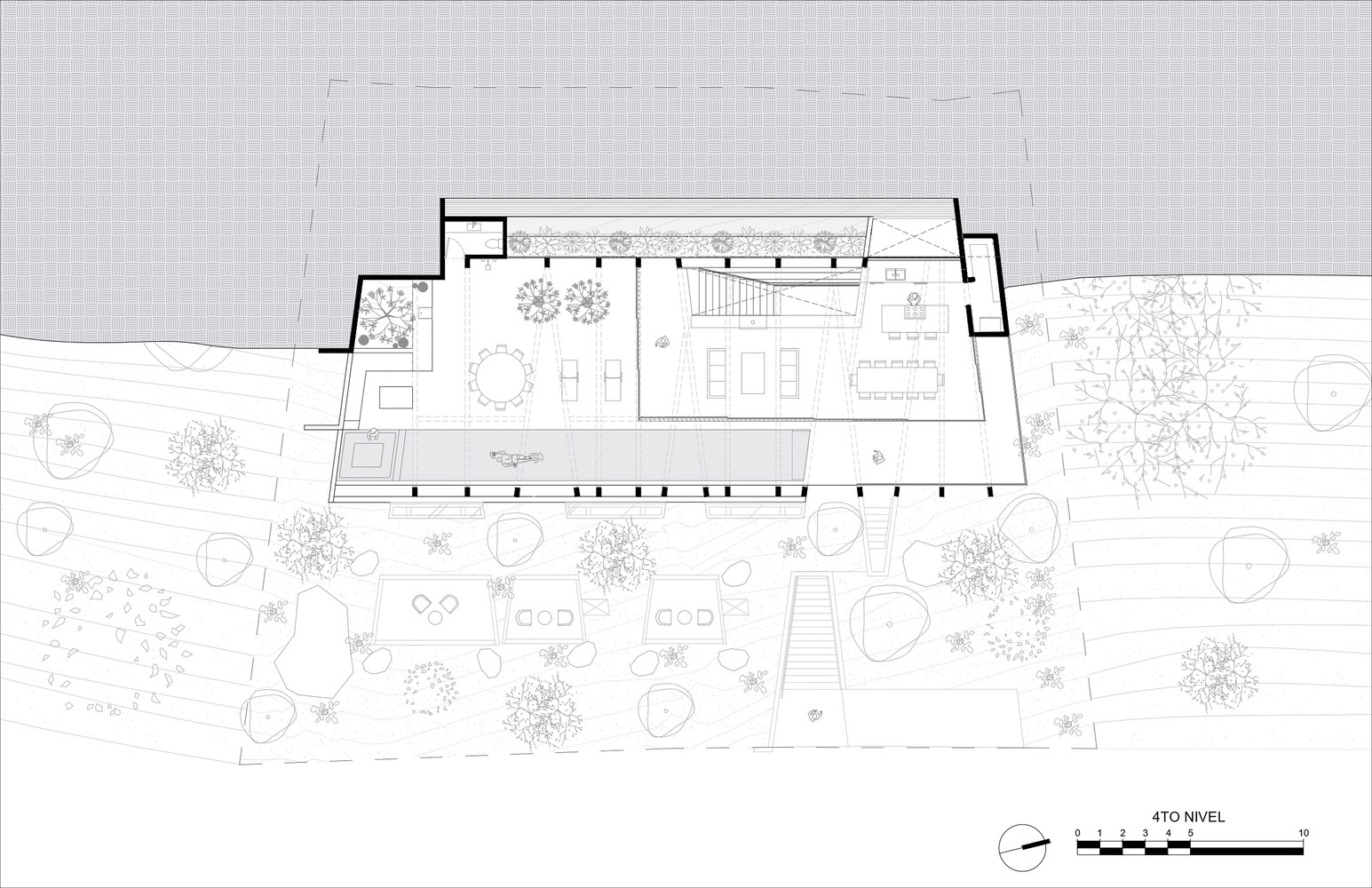 住宅设计,别墅设计案例,别墅设计,侘寂美学,侘寂,CLACLÁ Taller de Arquitectura,墨西哥,山景别墅,500㎡
