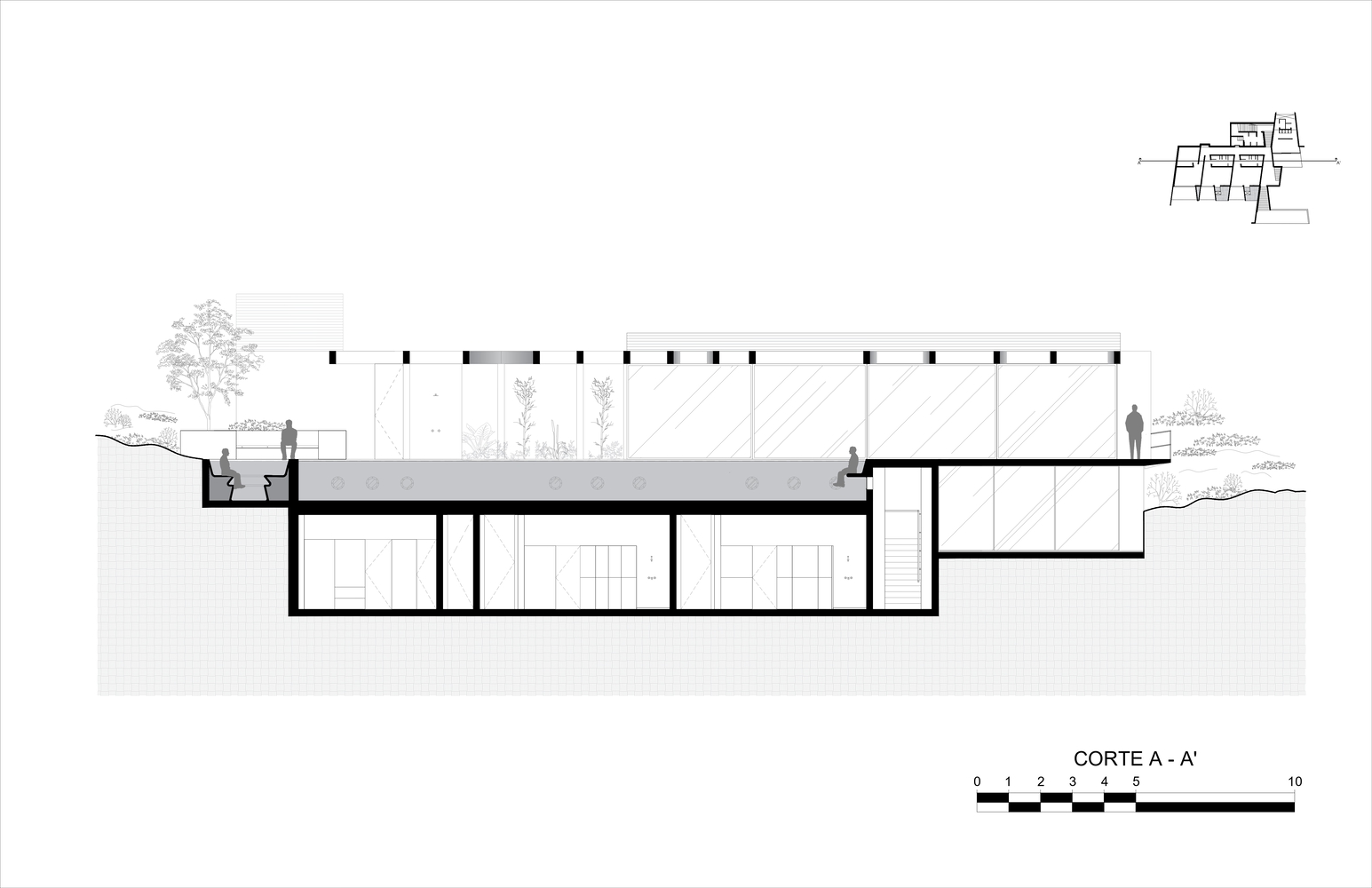 住宅设计,别墅设计案例,别墅设计,侘寂美学,侘寂,CLACLÁ Taller de Arquitectura,墨西哥,山景别墅,500㎡