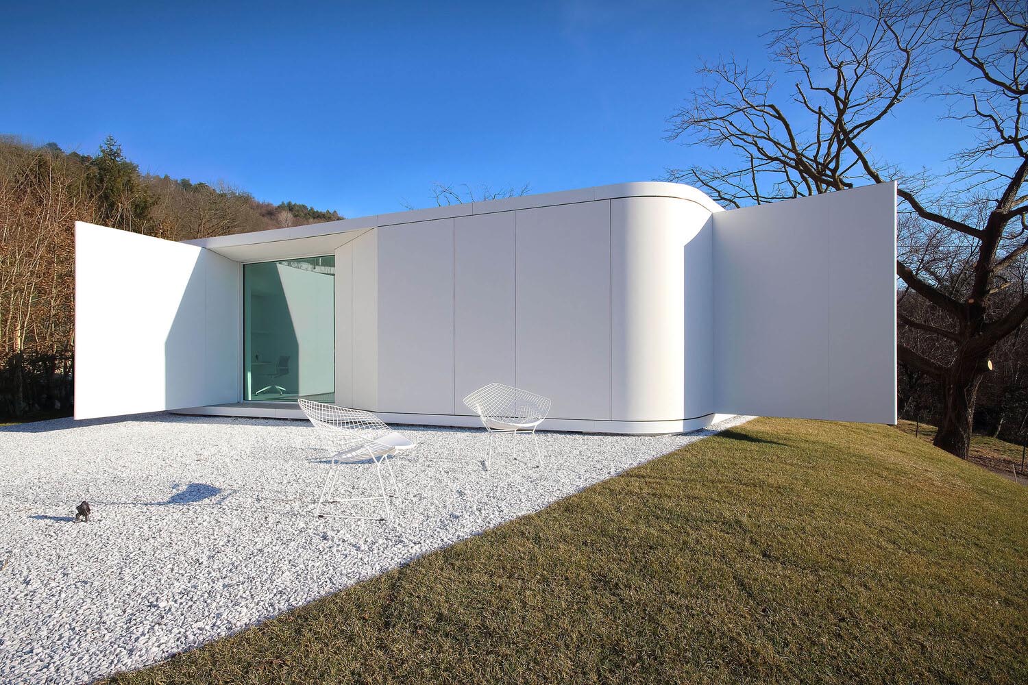 JM Architecture,意大利,住宅设计,国外住宅设计案例,极简风格,度假屋设计,独栋住宅,200㎡,森林度假屋