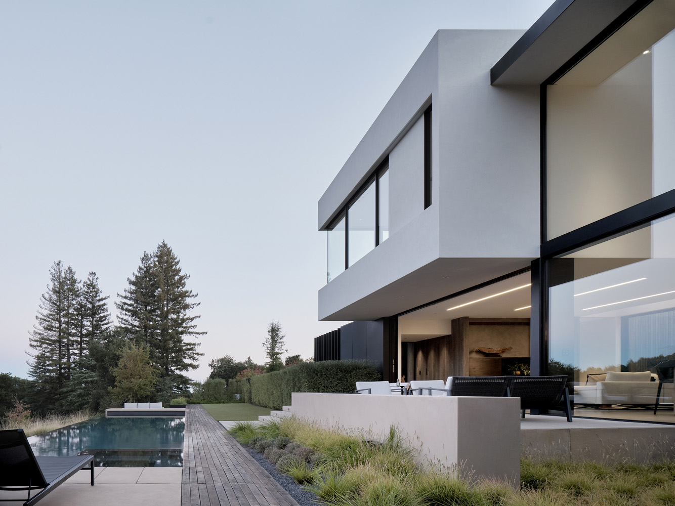住宅设计,别墅设计案例,别墅设计,Feldman Architecture,美国,波托拉山谷别墅,山景别墅,320㎡