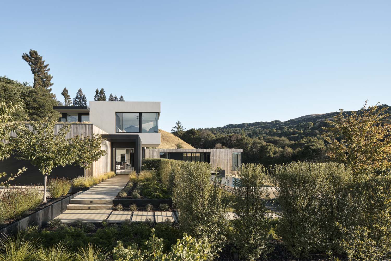住宅设计,别墅设计案例,别墅设计,Feldman Architecture,美国,波托拉山谷别墅,山景别墅,320㎡