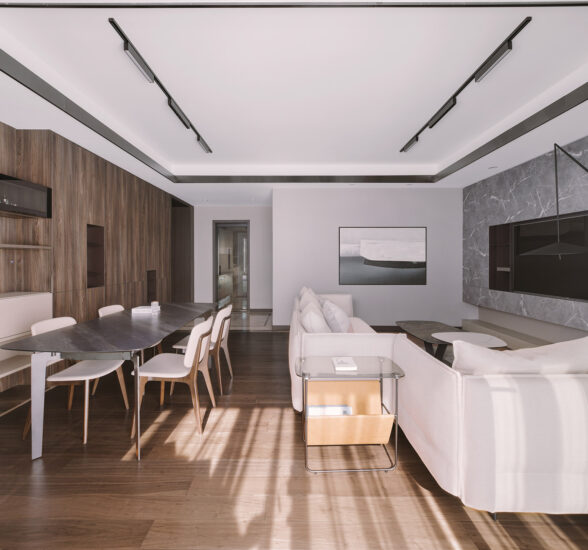 内造设计｜135㎡，上海前滩极简现代又充满温情的家