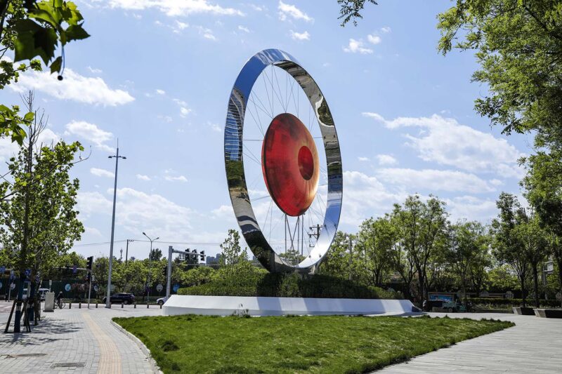 胡泉纯 | 《炫彩望京》— 北京望京城区地标