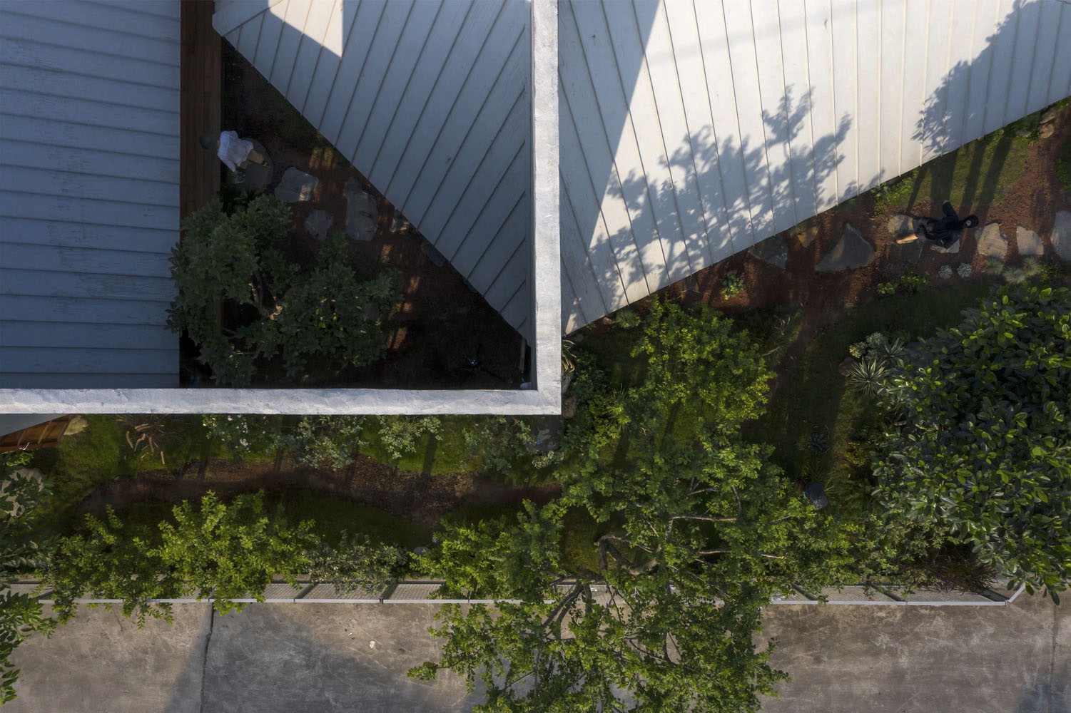 住宅设计,300㎡,庭院住宅设计,日式住宅设计案例,AHL architects,清水混凝土,越南,日式庭院,庭院设计