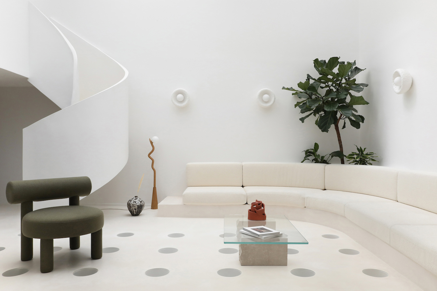 Heju Studio,法国,公寓设计案例,阁楼设计,公寓设计,Sesquez Loft,阁楼装修效果图,阁楼改造,极简风格,旋转楼梯