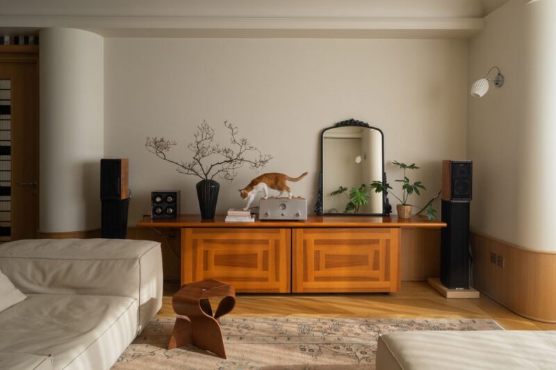 乔和桥治建筑实验室 | 200㎡，北京住宅-飘飘的小小城堡