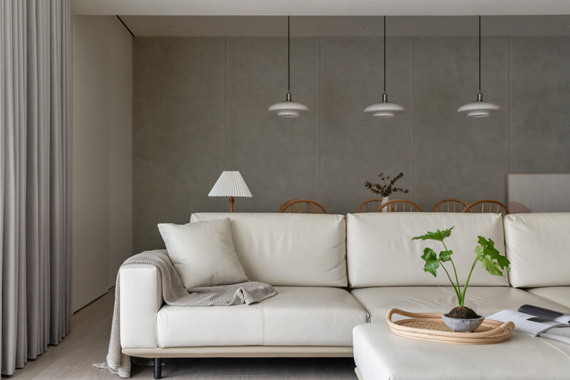 森本空間設計｜160㎡，台中柔朴亲子居宅