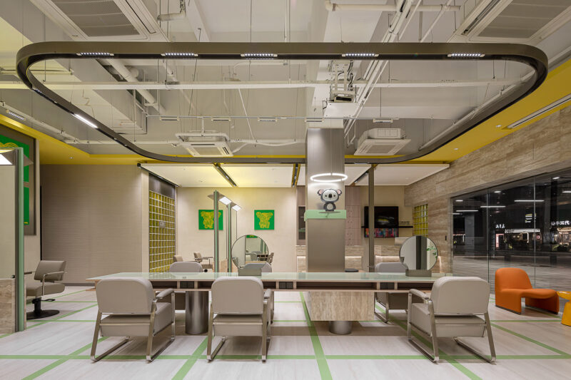 南北边界空间设计｜杜尚发型杭州滨江保利店