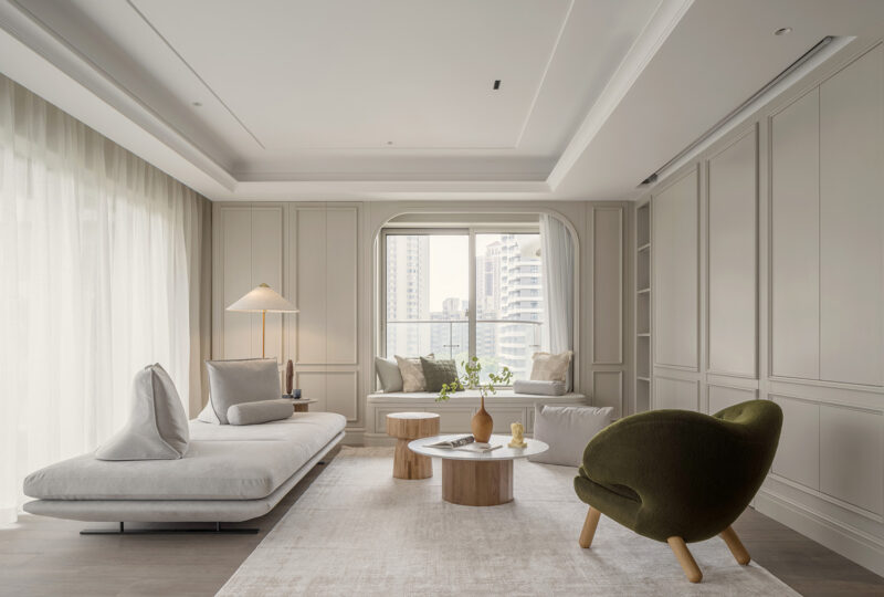 推广：示觉设计 | 160㎡，上海陆家嘴九庐-细节藏艺，雅中拾趣