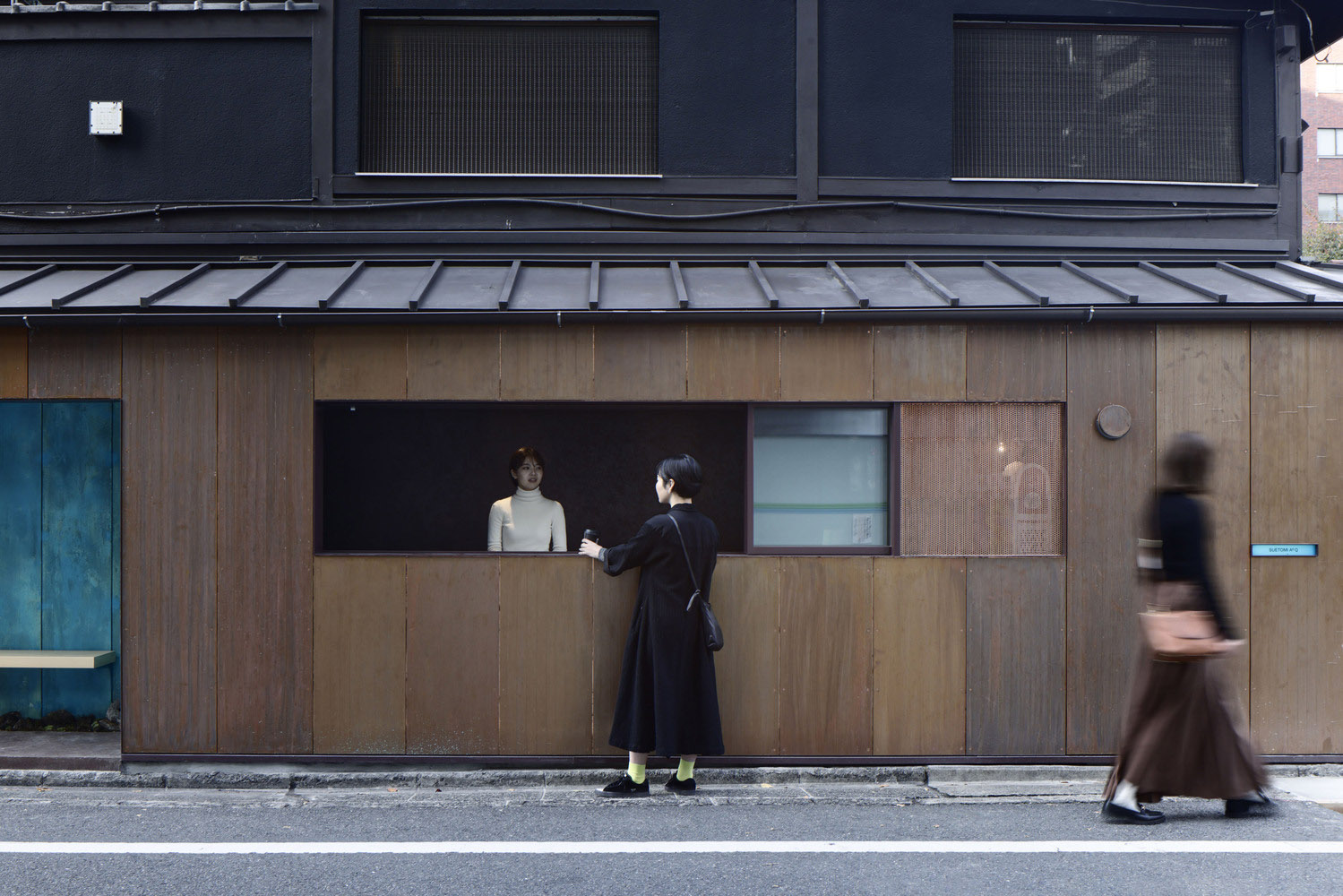 日本,京都,咖啡厅设计案例,极简主义,街边店,10㎡,咖啡厅设计,G architects studio,咖啡店设计