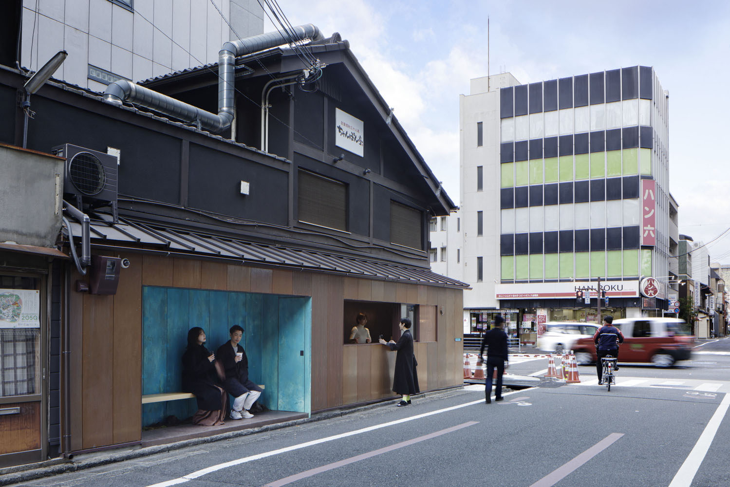 日本,京都,咖啡厅设计案例,极简主义,街边店,10㎡,咖啡厅设计,G architects studio,咖啡店设计