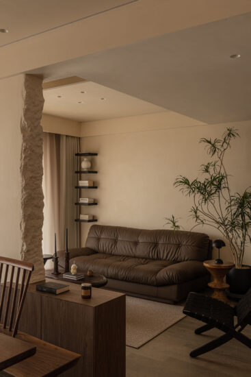 為设计｜100㎡，杭州侘寂住宅 感知美与闲静