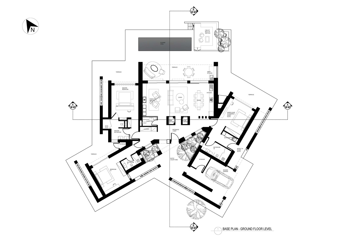 别墅设计,埃及,Karm Architecture Lab,海滨别墅,别墅设计案例,255㎡,别墅设计方案,海景别墅