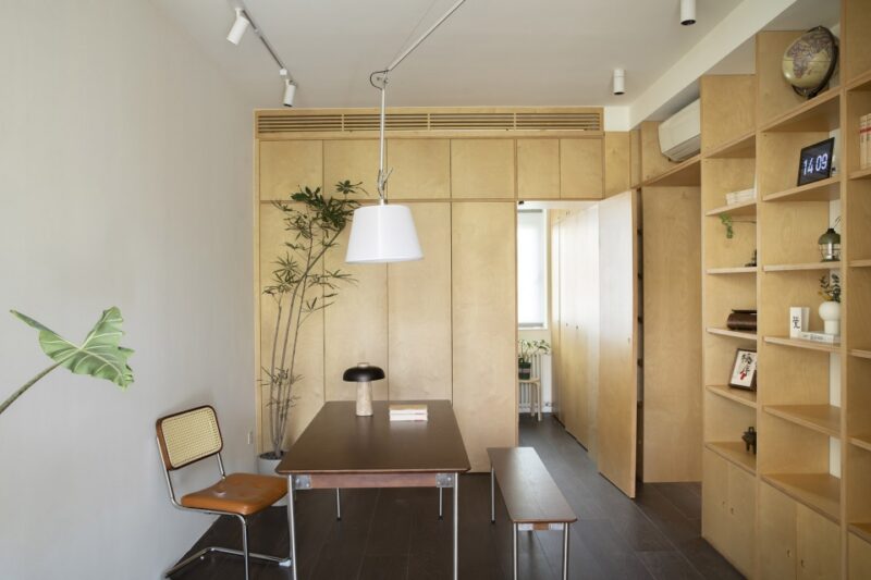 里白空间设计 | 72㎡，北京公寓-木屋