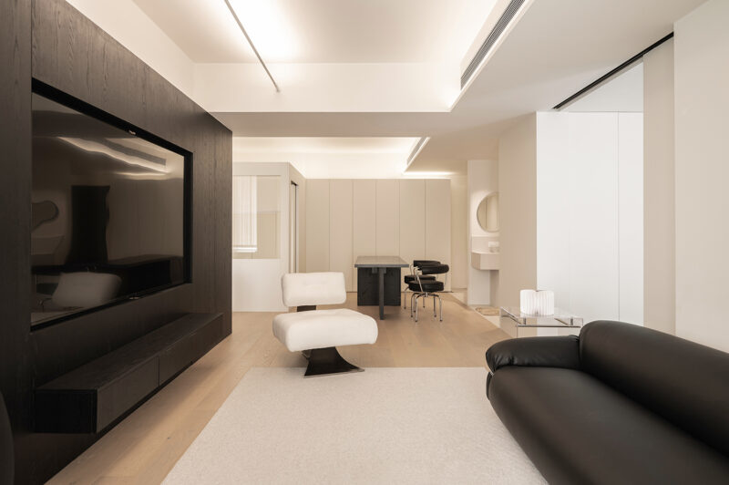 推广：上术设计 | 98㎡，武汉黑白主义美学住宅