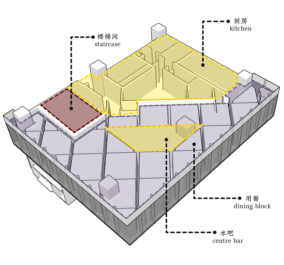侘寂风格餐厅设计,休闲餐厅设计,餐厅设计,餐厅设计案例,餐厅设计方案,餐厅装修,深圳,元古雲境深圳万象天地店,无之设计