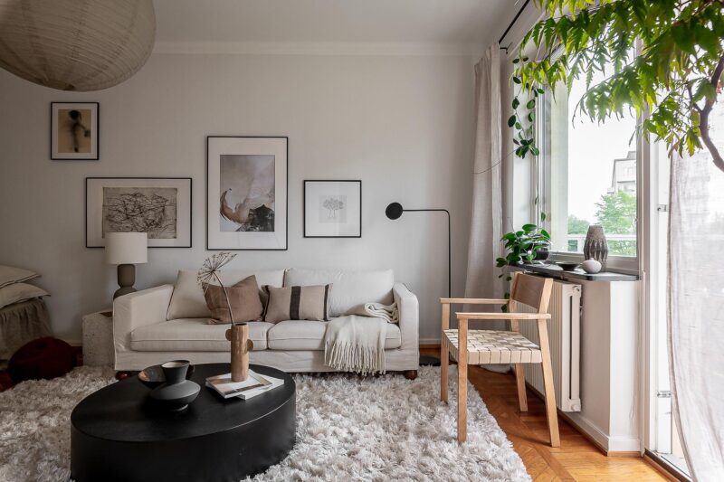 alvhem｜35㎡，过目不忘的北欧风小宅！