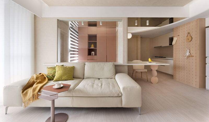 福研设计｜60㎡，理想安居之地，送给母亲和女儿的礼物！