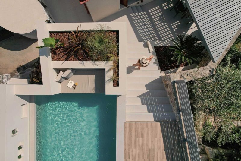 alkisti roussou｜希腊独栋住宅改造泳池别墅