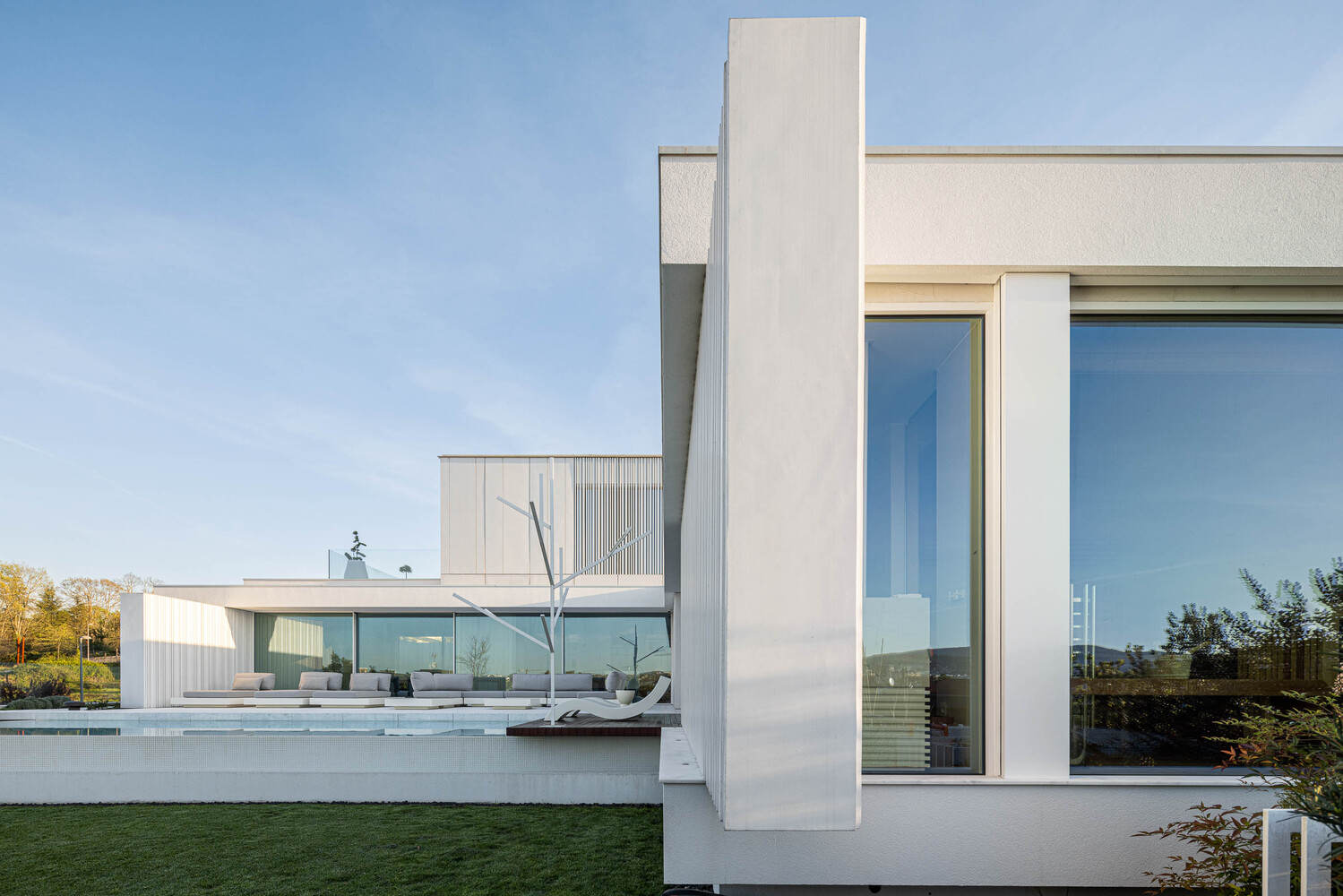 Risco Singular - Arquitectura,别墅设计案例,别墅设计方案,庭院别墅,葡萄牙,340㎡