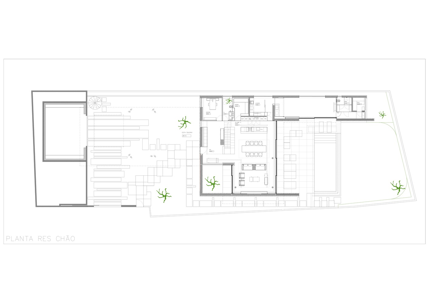 Risco Singular - Arquitectura,别墅设计案例,别墅设计方案,庭院别墅,葡萄牙,340㎡