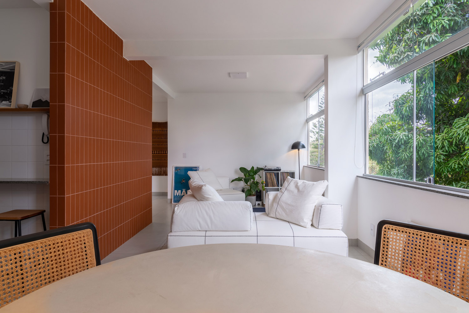Coarquitetos,公寓设计,公寓设计案例,80㎡,巴西,自然光