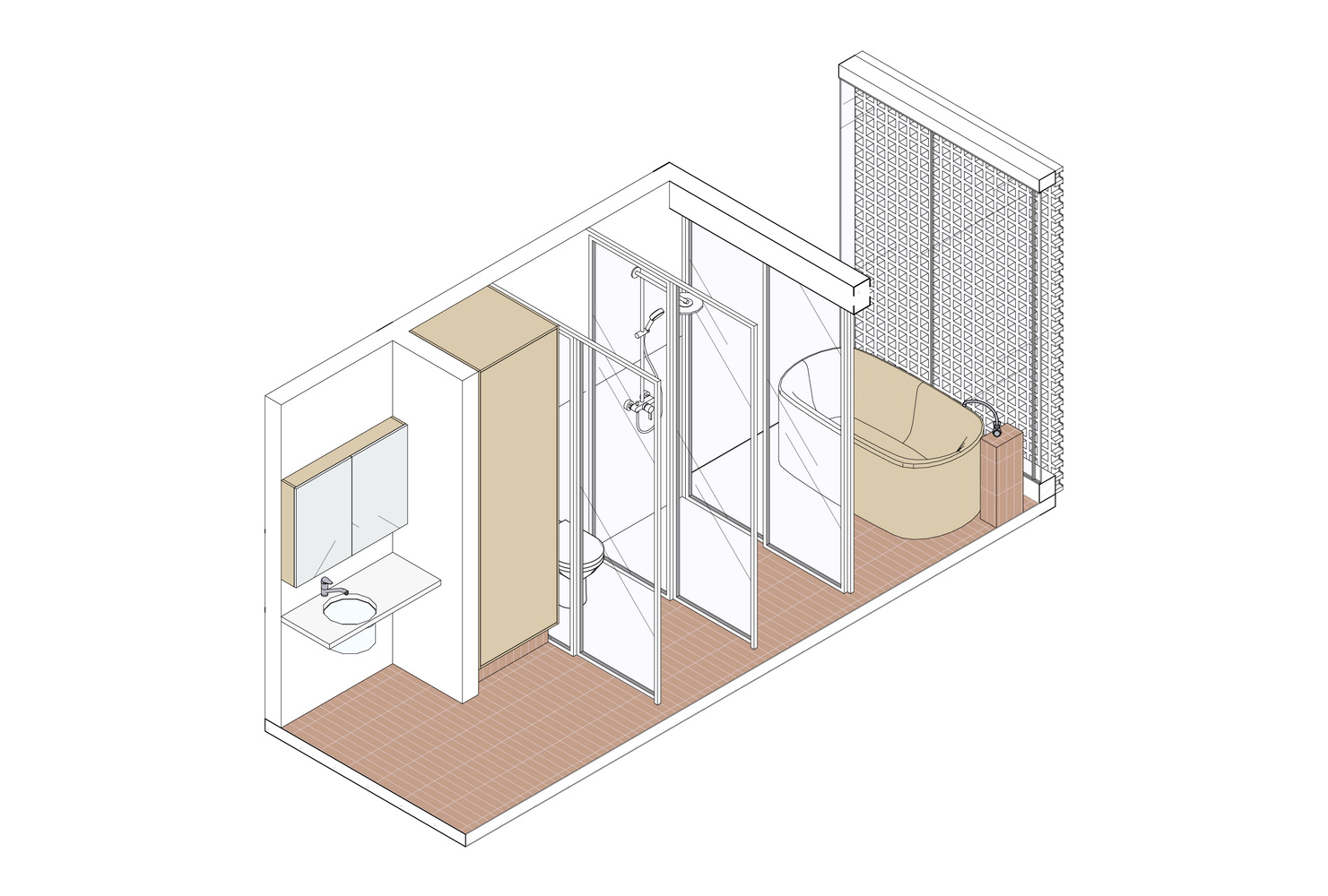 Coarquitetos,公寓设计,公寓设计案例,80㎡,巴西,自然光