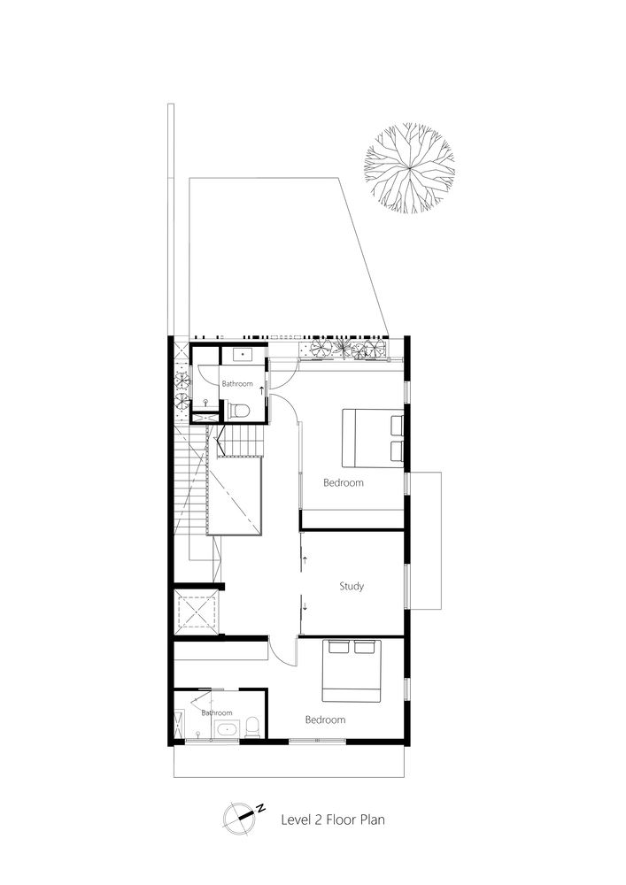 住宅设计,别墅设计案例,CDG Architects,联排别墅,清水混凝土,国外住宅设计案例,400㎡,CDG Architects