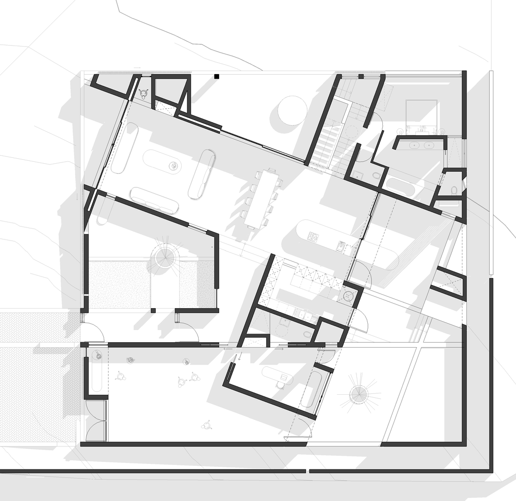 住宅设计,别墅设计案例,Strukt Architects,南非,度假别墅,景观别墅,国外住宅设计案例,445㎡,景观庭院别墅
