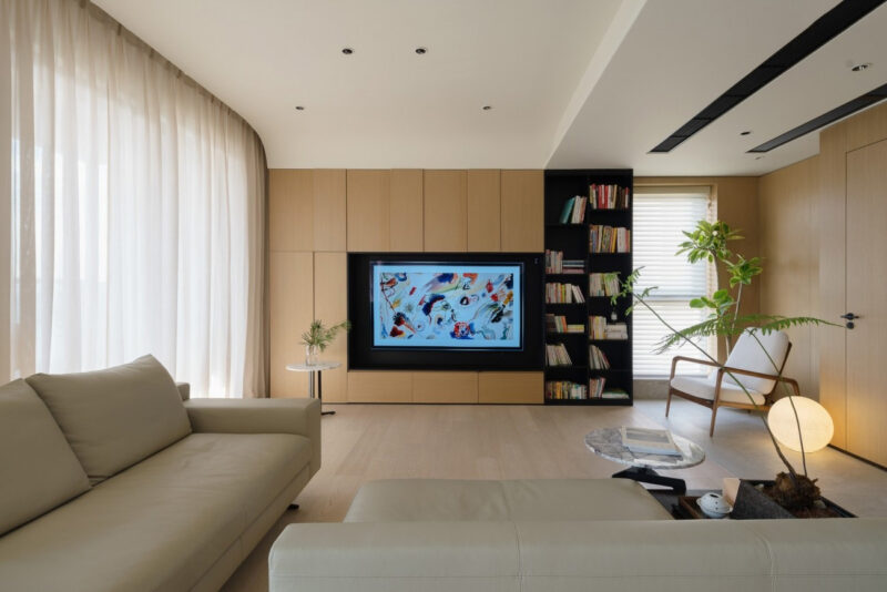 懒猫创意设计 | 176㎡，深圳宝安复式公寓-置身生活感的自然美宅