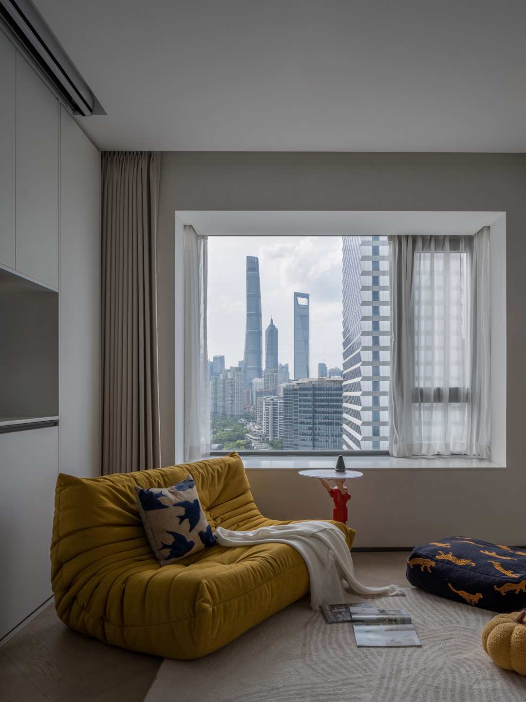 350㎡复式设计,350㎡,复式住宅设计,家装设计,现代风格住宅设计,复式住宅设计案例,复式住宅设计方案,上海,江景复式住宅,KAD STUDIO/秦侃