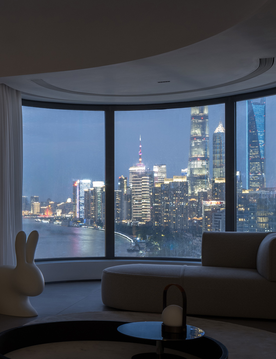 350㎡复式设计,350㎡,复式住宅设计,家装设计,现代风格住宅设计,复式住宅设计案例,复式住宅设计方案,上海,江景复式住宅,KAD STUDIO/秦侃