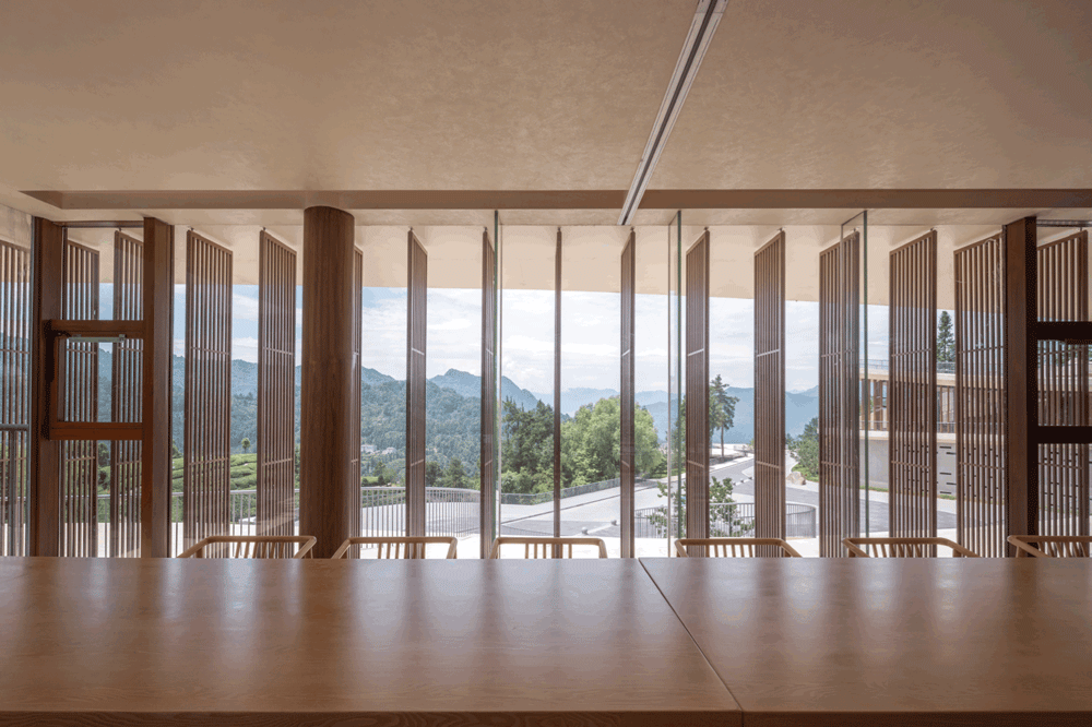展厅设计,展示中心设计,接待中心设计,展厅设计方案,展厅设计案例,湖北宜昌,三峡茶旅小镇展示中心,建筑营设计工作室
