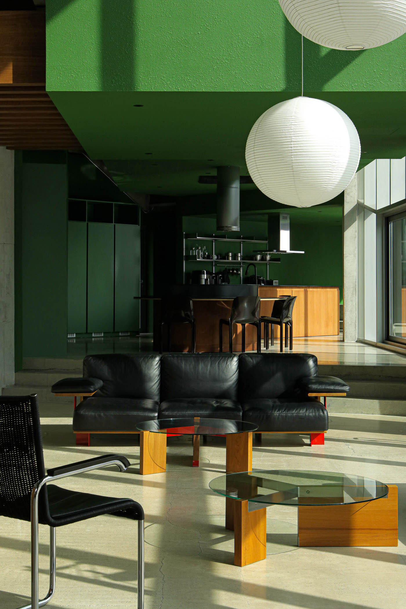 JOONGHO CHOI STUDIO,别墅设计案例,别墅设计方案,韩国,河景别墅,绿色,清水混凝土