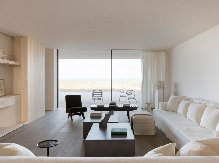 Eline Ostyn | 荷兰极简主义中性色海景别墅
