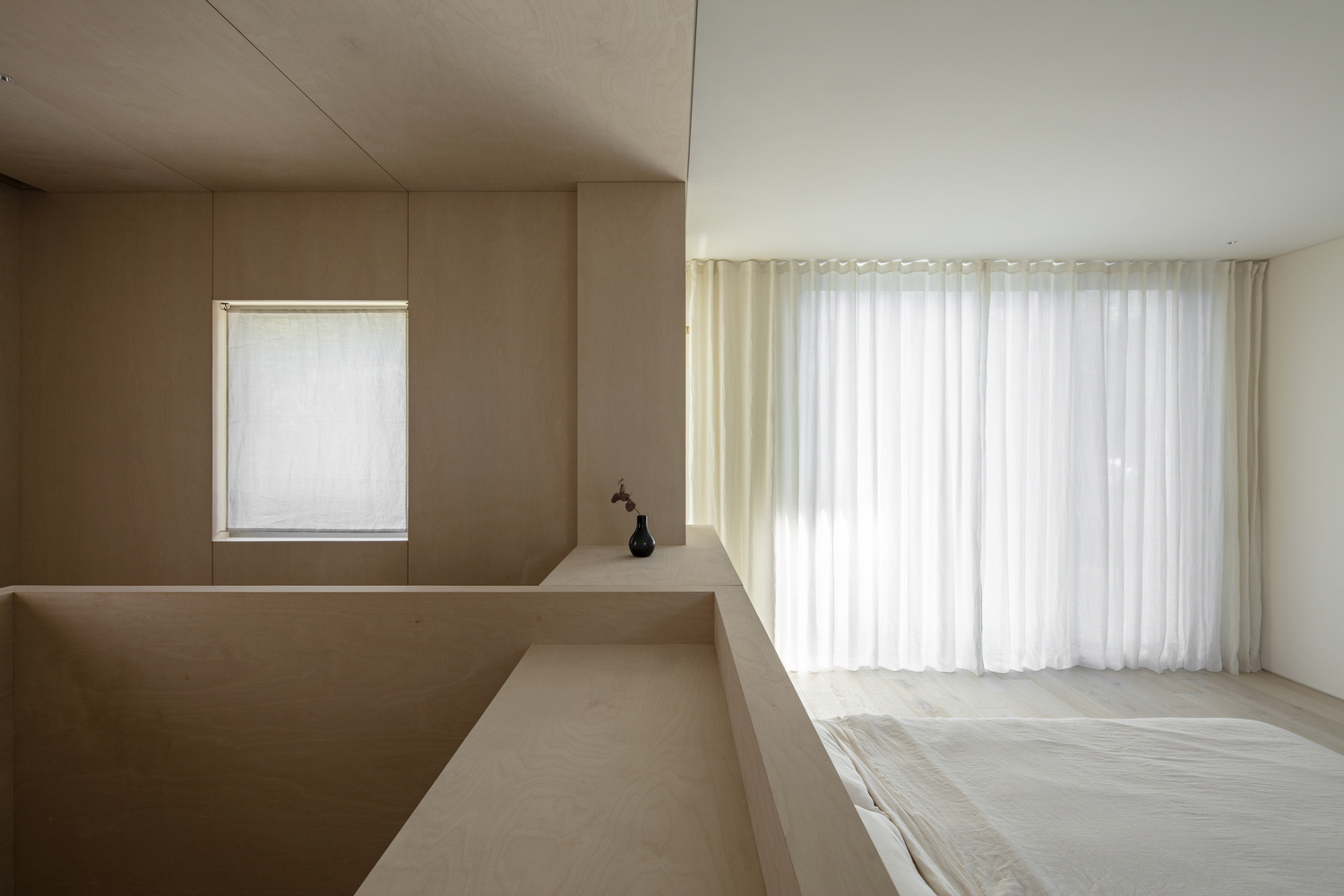Atelier ITCH,住宅设计案例,住宅设计方案,极简主义,韩国,首尔,户外肌理涂料,住宅改造设计