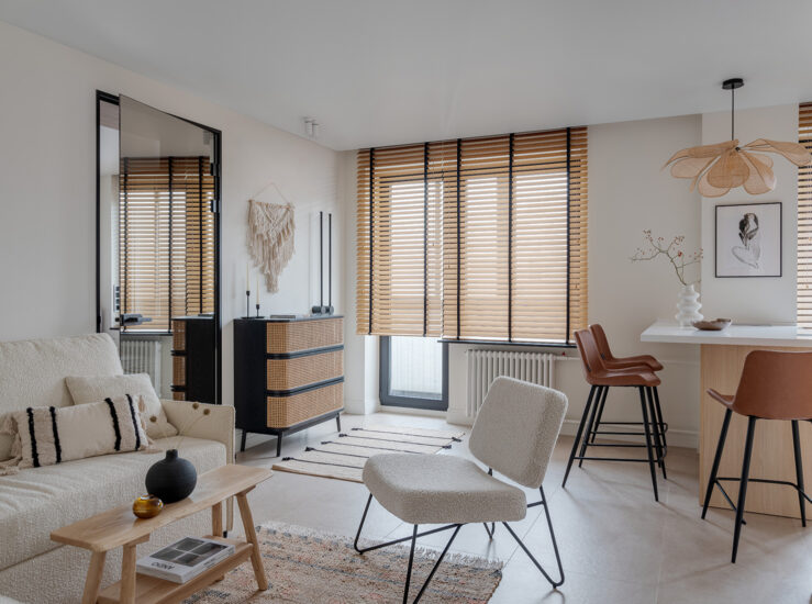 Serge Makhov | 50㎡，温馨与舒适小公寓，原木色才是标配！